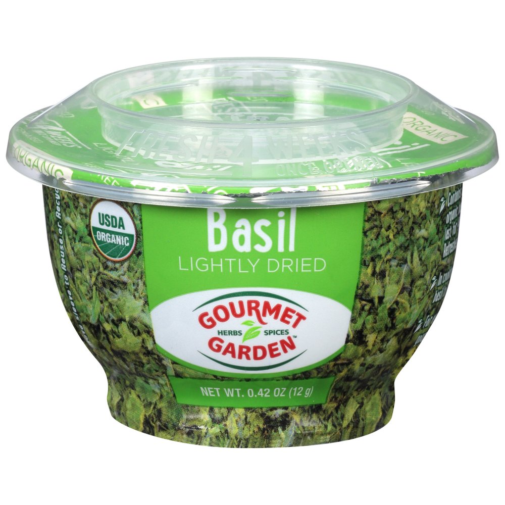 Gourmet Garden Basil Lightly Dried 0.42oz Tub