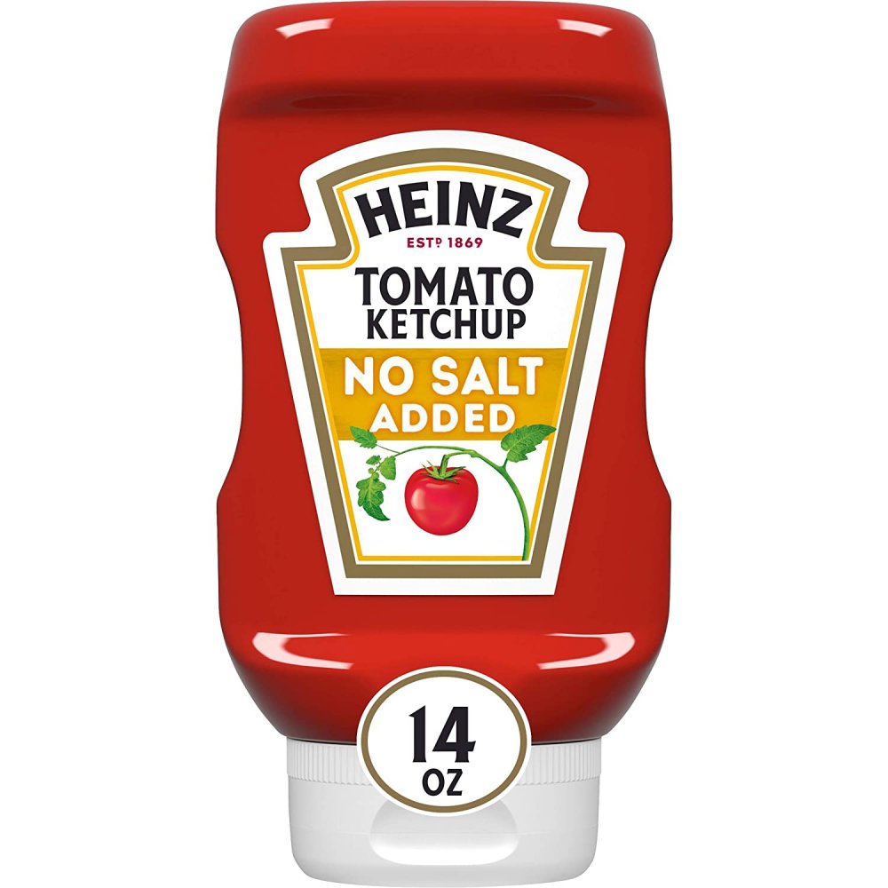 Heinz Tomato Ketchup No Salt Added 14oz BTL