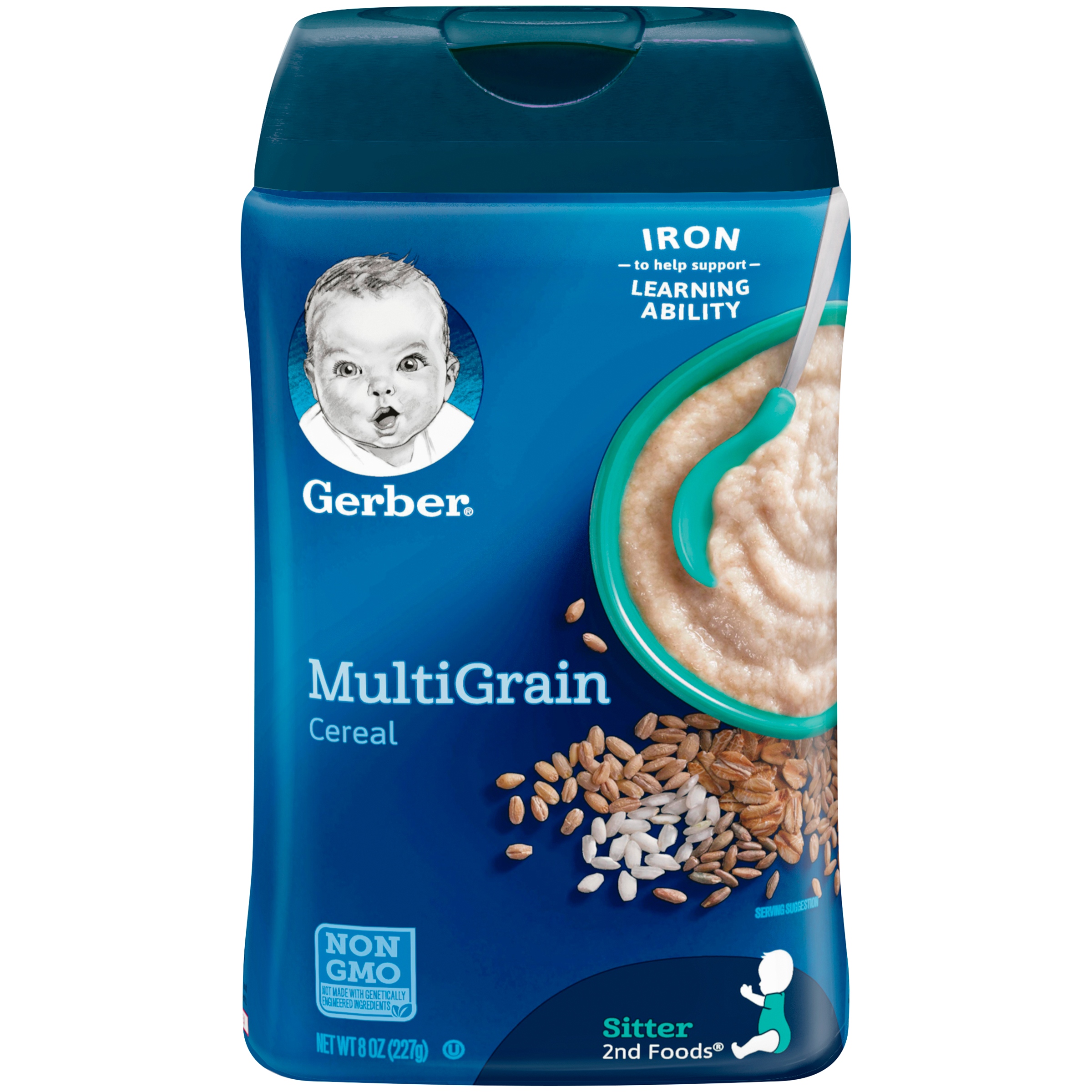 Gerber MultiGrain Cereal 8oz Tub