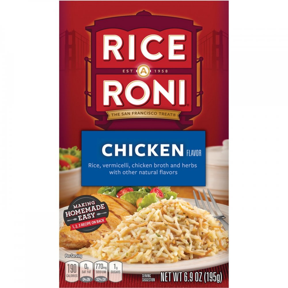 Rice A Roni Chicken Rice Mix 6.9oz Box