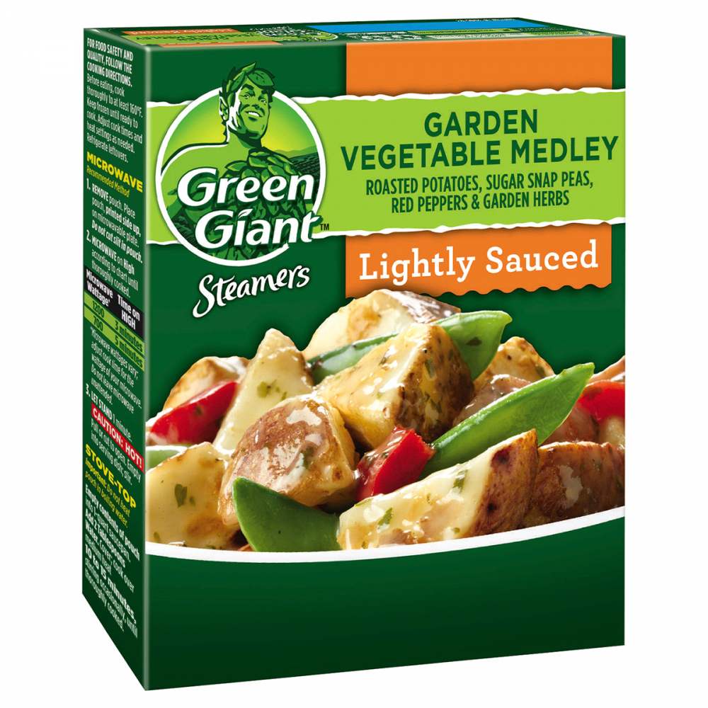 Green Giant Steamers Garden Vegetable Medley Lightly Sauced 8oz Box