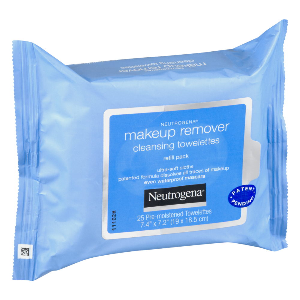 Neutrogena Makeup Remover Cleansing Towelettes Refill Pack 25CT