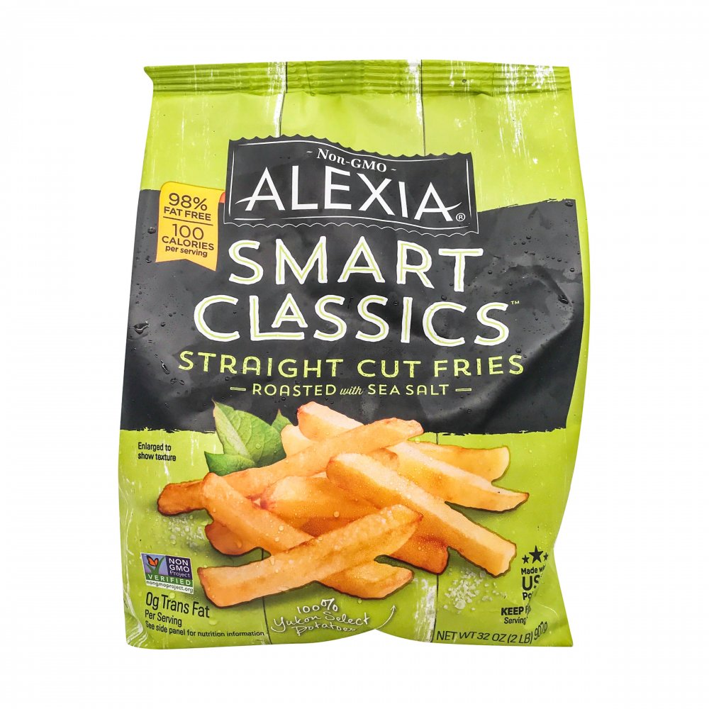 Alexia Smart Classics Straight Cut Fries with Sea Salt 32oz Bag