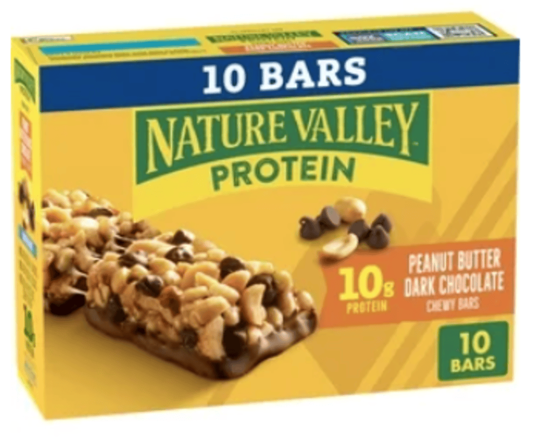 Nature Valley Peanut Butter Dark Chocolate Protein Chewy Bars - 14.2oz