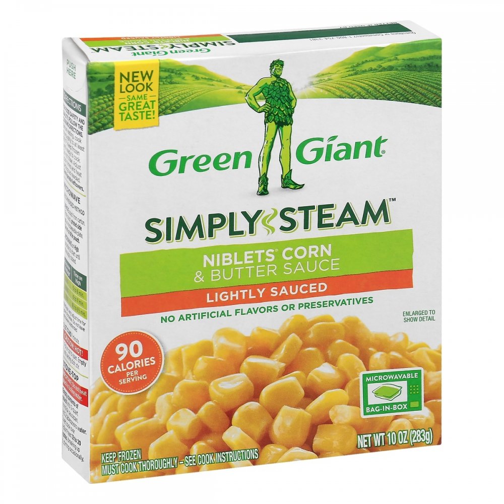 Green Giant Steamers Niblets Corn & Butter Sauce 10oz PKG