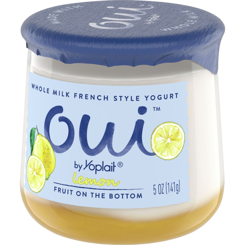 Oui by Yoplait Lemon Flavored French Style Yogurt - 5oz