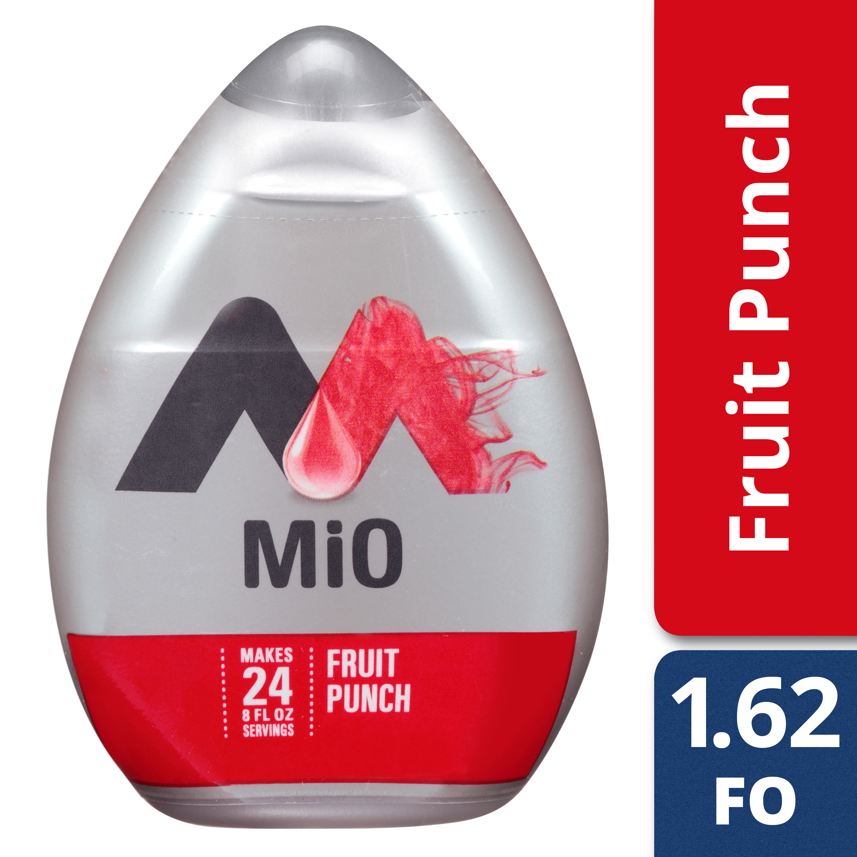 MiO Fruit Punch Liquid Water Enhancer , Caffeine Free, 1.62 fl oz Bottle