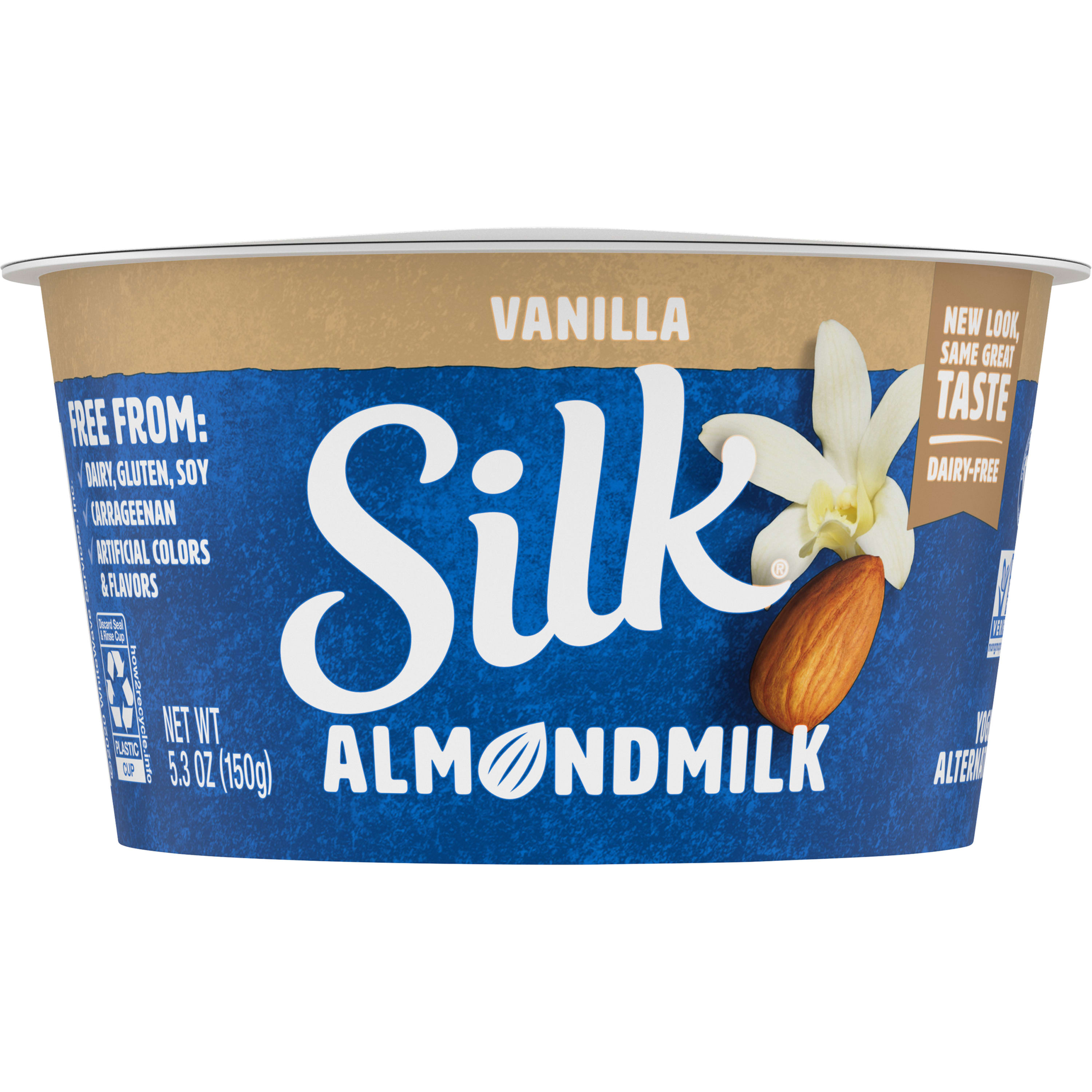 Silk Vanilla Almondmilk Yogurt Alternative, 5.3 Oz.