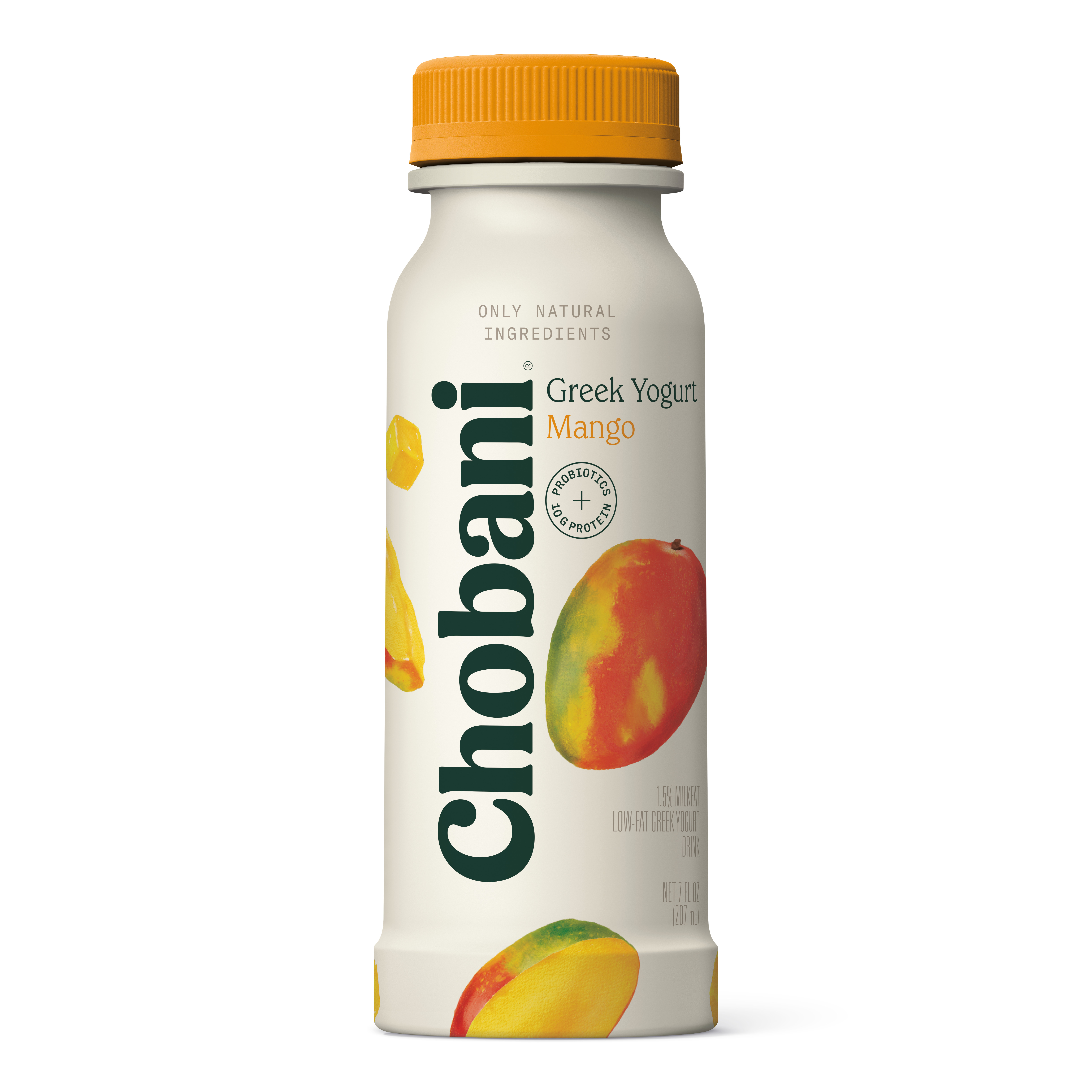Chobani, Mango Low Fat Greek Yogurt Drink, 7 Fl. Oz.
