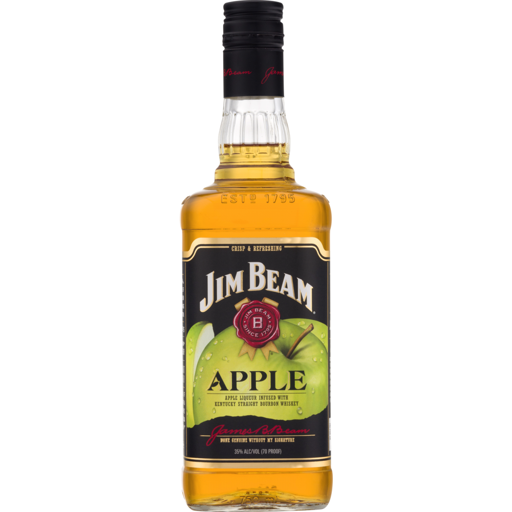 Jim Beam Apple Bourbon Whiskey 750ml