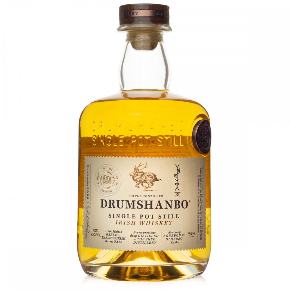 Drumshanbo Single Pot Irish Whiskey 86 proof 750ml