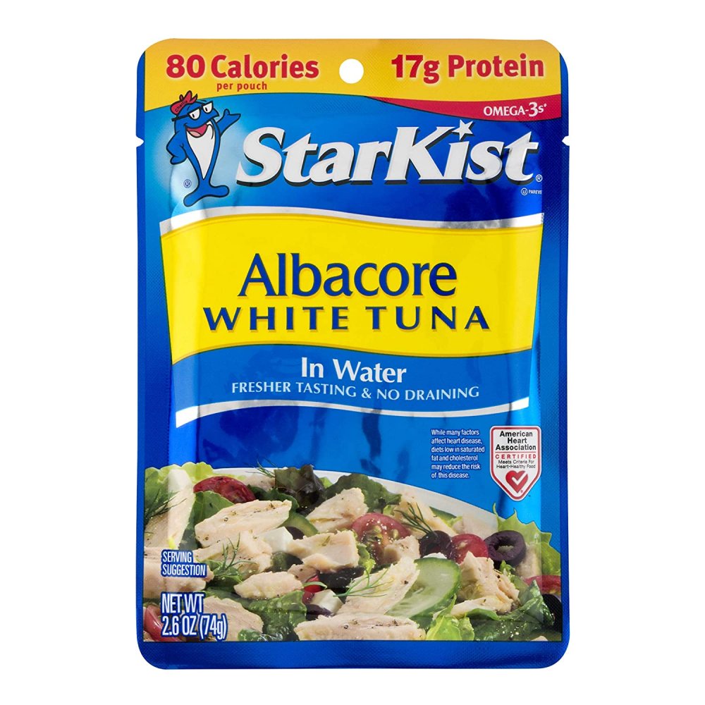 Starkist Tuna Chunk White Albacore in Water 2.6oz Pouch