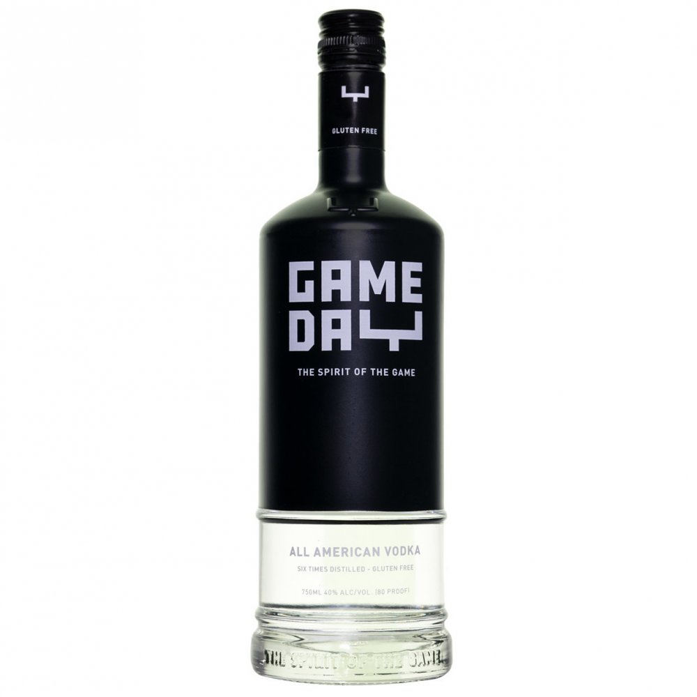 Game Day All American Vodka Black 750ml