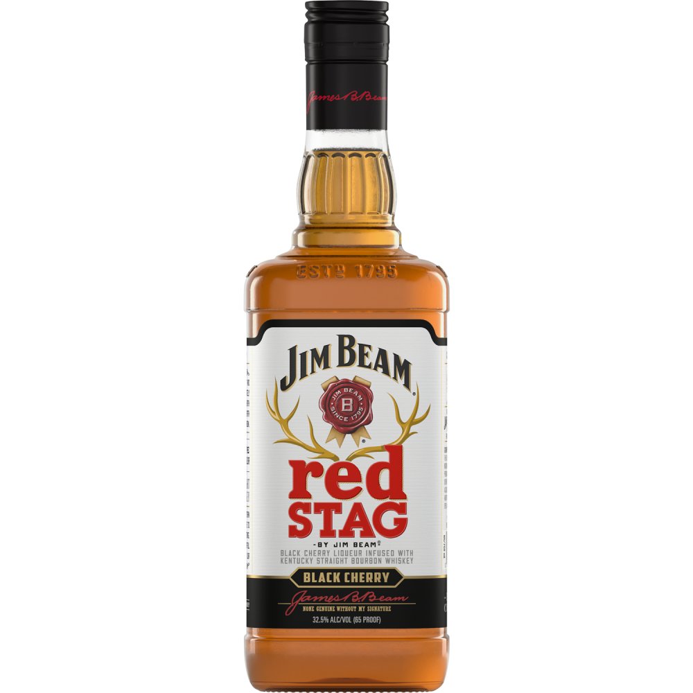 Jim Beam Red Stag Black Cherry Kentucky Whiskey 750ml