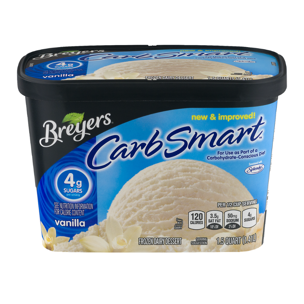 Breyers Carb Smart Ice Cream Vanilla 1.5QT