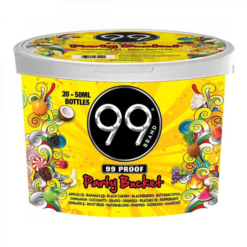99 Party Bucket Liqueur 20pk 50ml