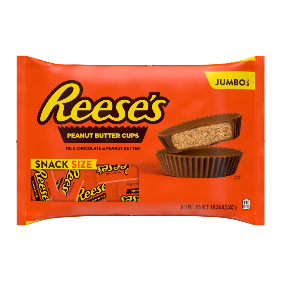 Reese's Snack Size Peanut Butter Cups 19.5oz.