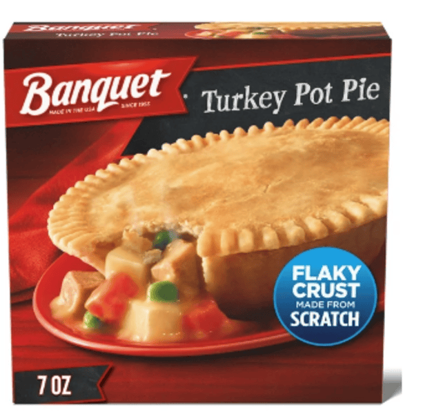Banquet Turkey Pot Pie 7OZ
