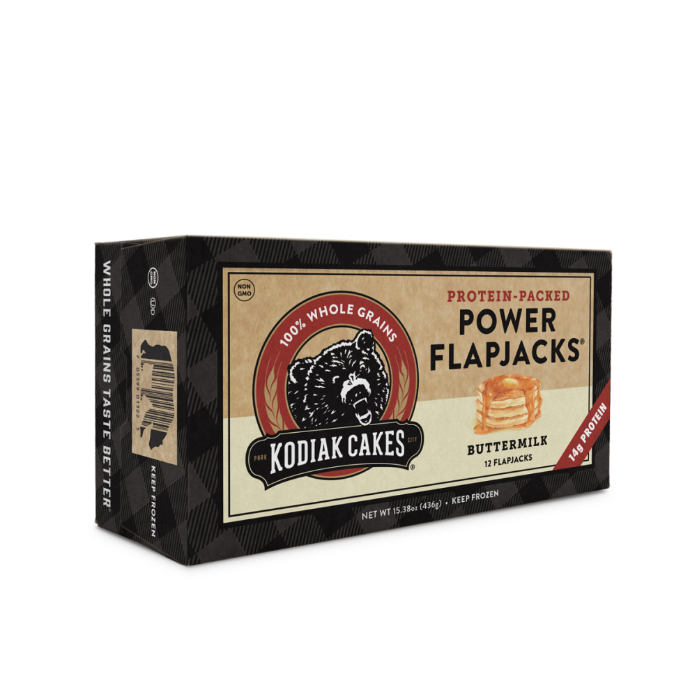 Kodiak Protein-Packed Power FlapJacks Pancakes 15.38 oz 12 Count
