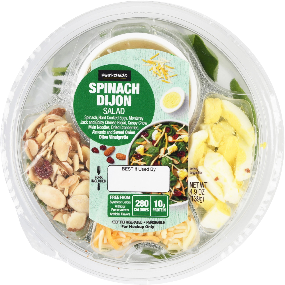 Spinach Dijon Salad 