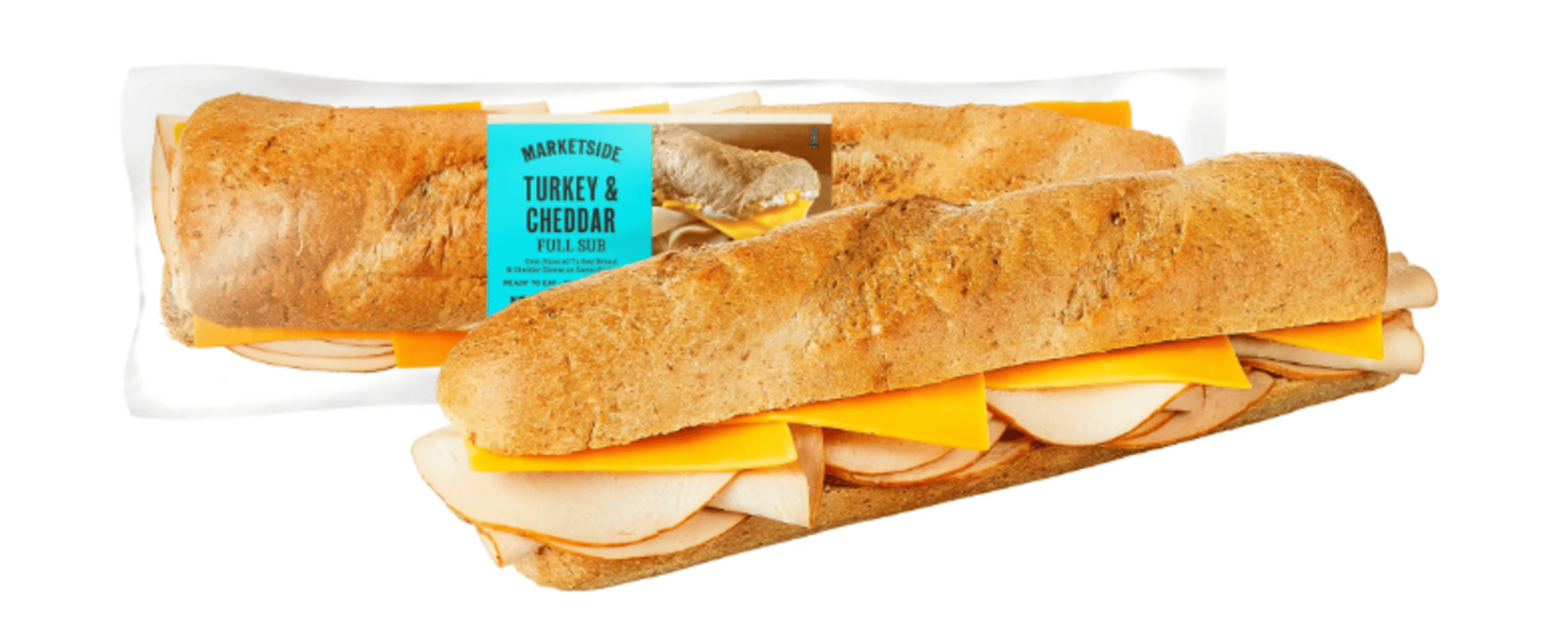 Marketside Turkey & Cheddar Full Sub 14