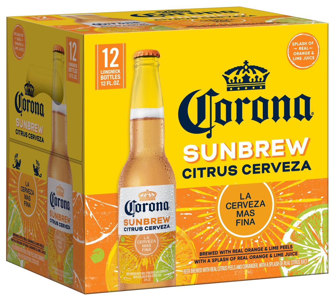 Corona Sunbrew Citrus Cerveza 12ct 12oz bottles