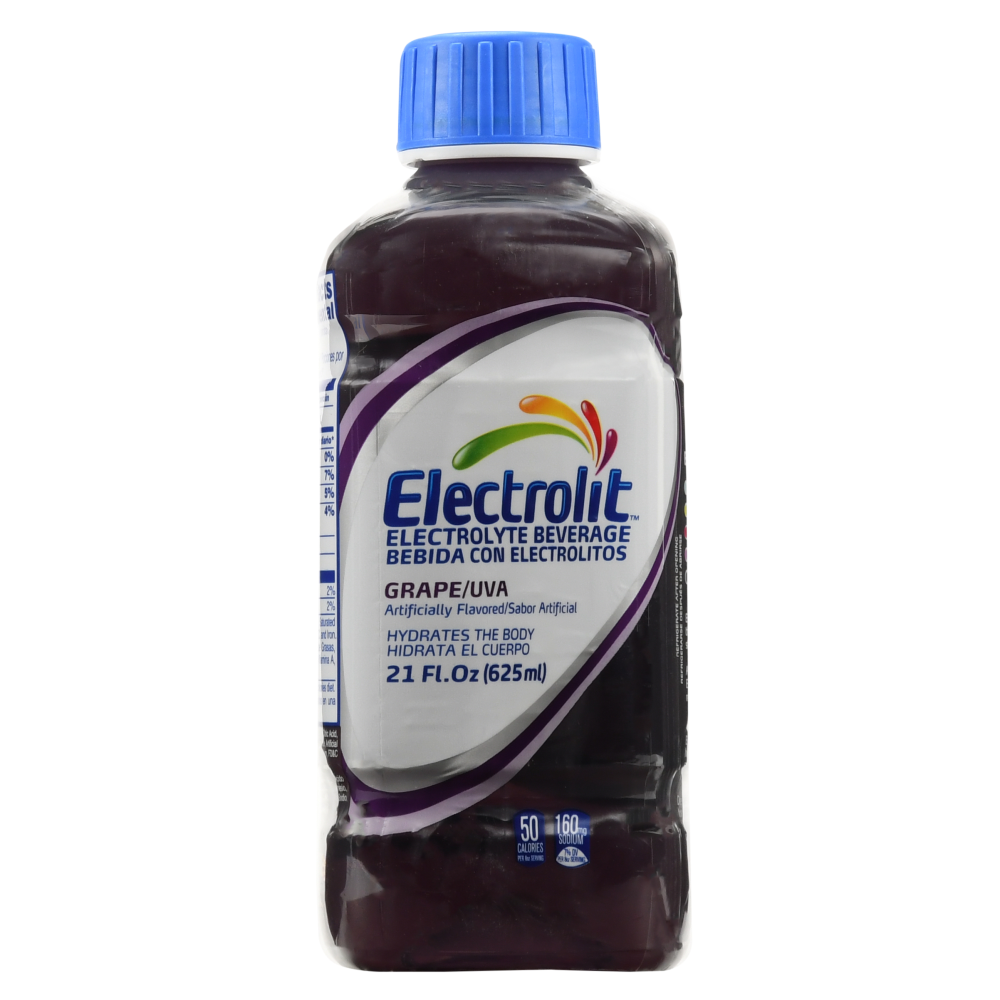 Electrolit Electrolyte Beverage, Grape - 21 Oz 