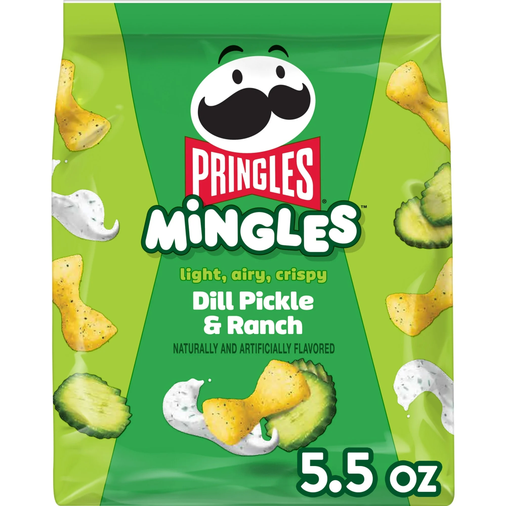 Pringles Mingles Dill Pickle & Ranch 5.5 Oz