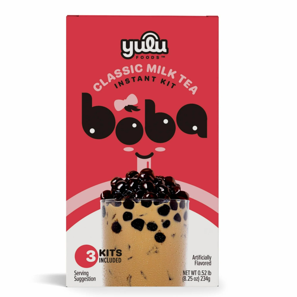 Yulu boba Classic Milk Tea Instant Kit. 3 Kits