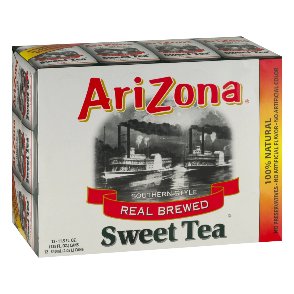 Arizona Real Brewed Sweet Tea Southern Style 12-11.5 fl oz Cans