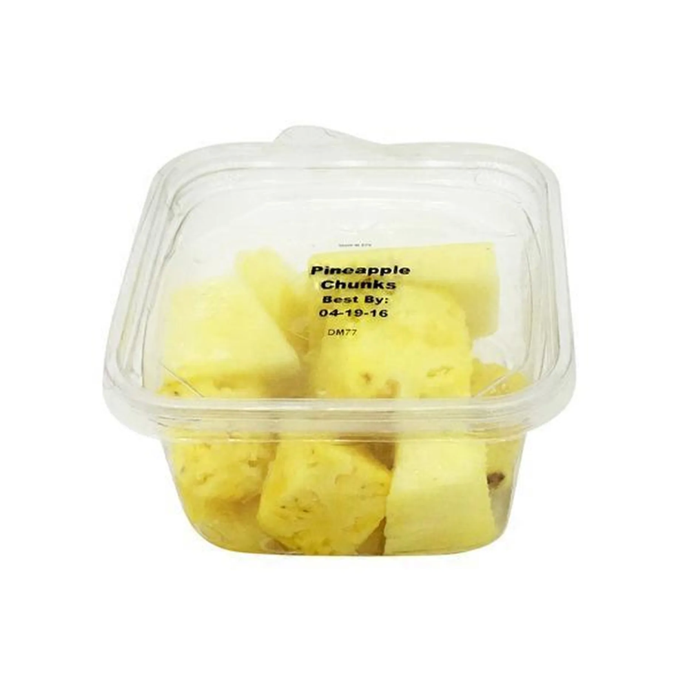 Fresh Pineapple Chunks 10oz Container