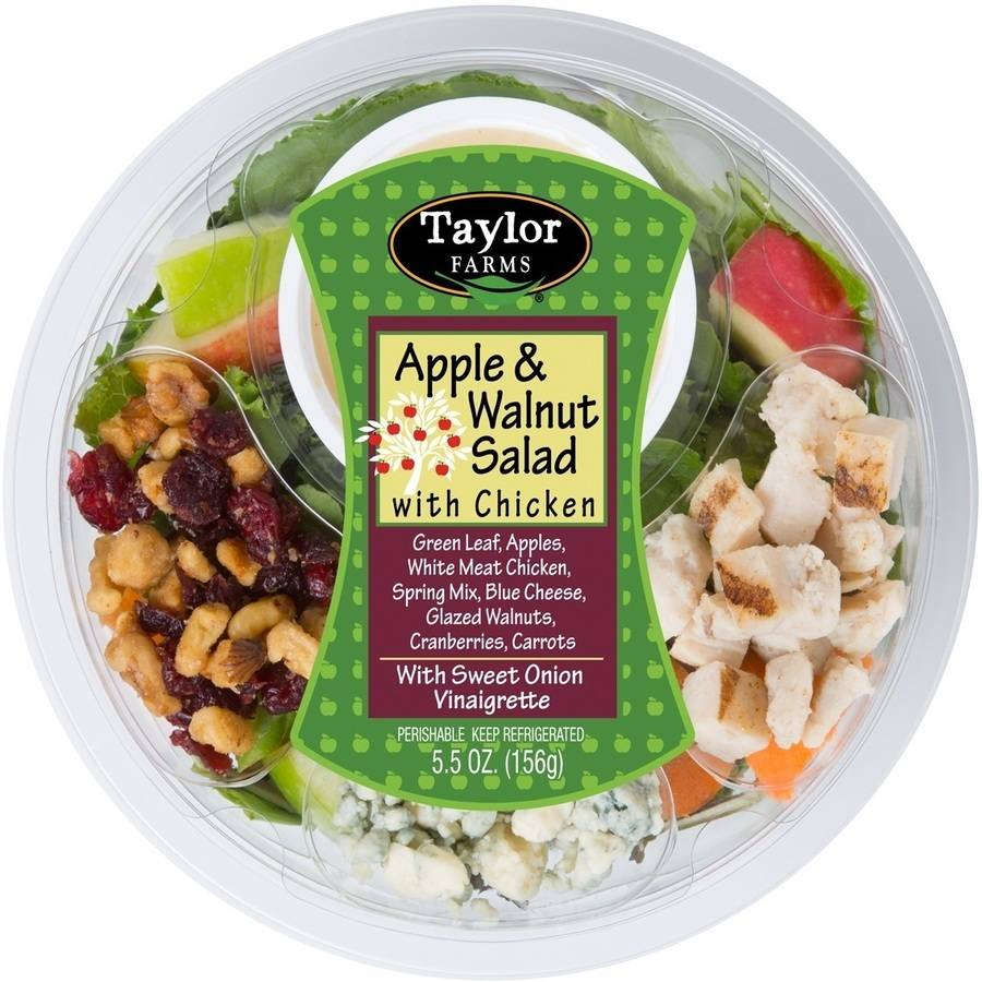 Taylor Farms Apple & Walnut Salad with Chicken 5.5 oz