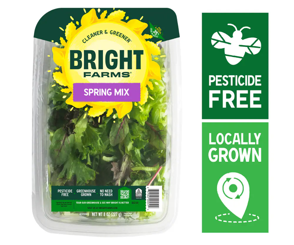 Bright Farms Spring Mix 4 Oz Container