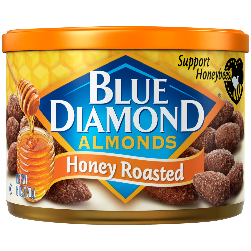 Blue Diamond Almonds Honey Roasted - 6oz