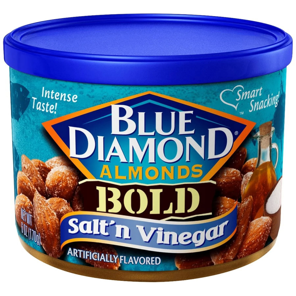 Blue Diamond Salt & Vinegar Almonds - 6oz