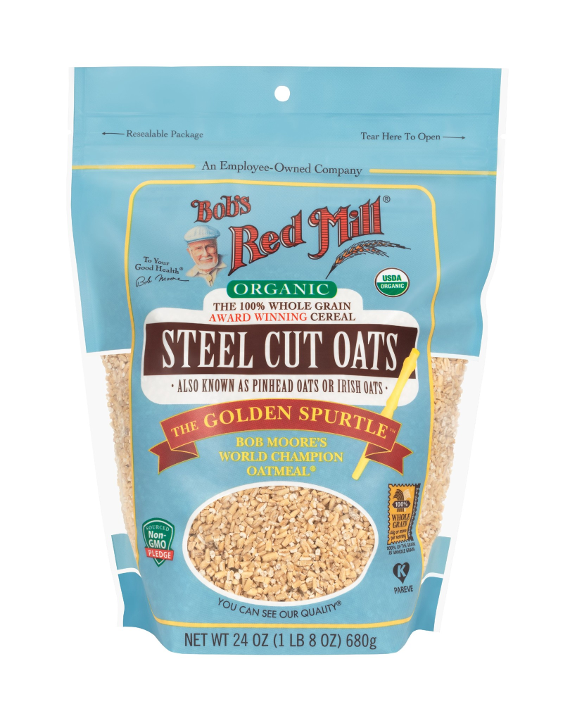 Bob's Red Mill Organic Steel Cut Oats | 24 Oz Package