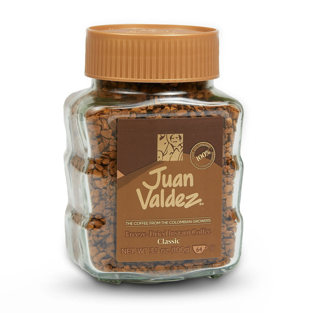 Juan Valdez Instant Coffee Classic Freeze Dried, 3.52 Oz