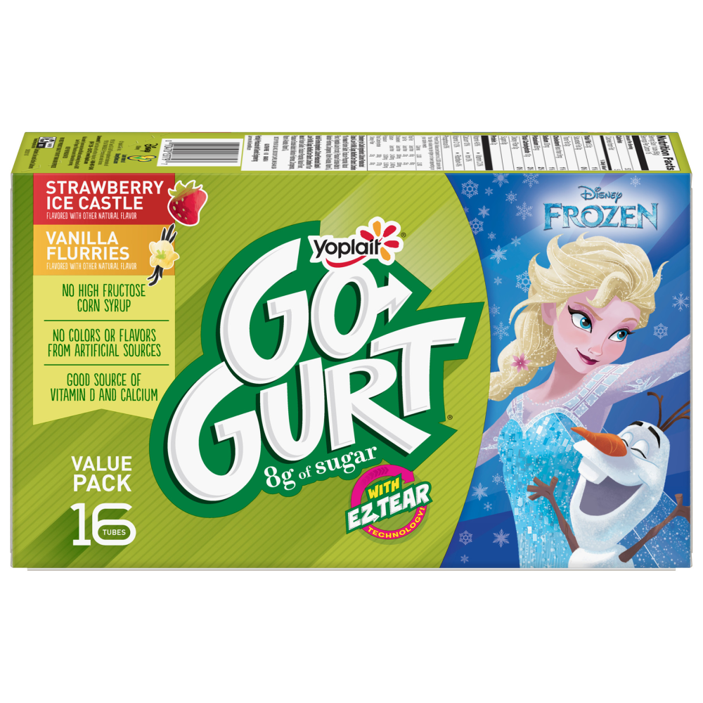 Go-Gurt Strawberry/Vanilla Yogurt 16 Count