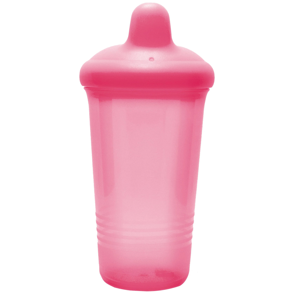 Parent's Choice Non-Spill Sippy Cup Hard Spout, 9 Fl Oz Pink
