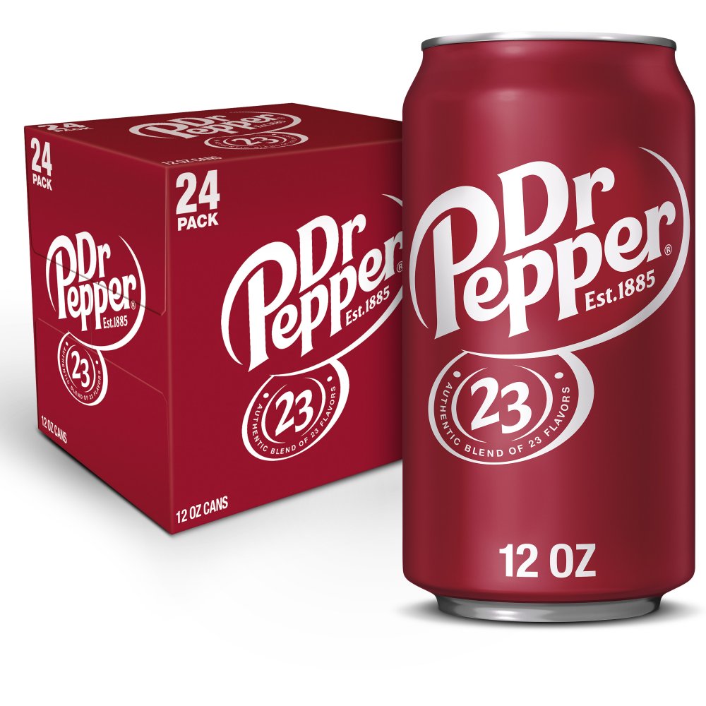 Dr Pepper 24 Pack of 12oz Cans