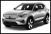Volvo XC40 Recharge angularfront photo at San Francisco in Volvo izmo emporio
