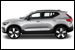 Volvo XC40 Recharge sideview photo at San Francisco in Volvo izmo emporio