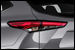 Toyota Highlander Hybrid taillight photo at Mt Airy in Mount Airy Toyota