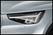 Volvo EX40 headlight photo at San Francisco in Volvo izmo emporio