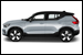 Volvo EX40 sideview photo at San Francisco in Volvo izmo emporio