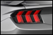 Ford Mustang Coupe taillight photo at San Francisco in izmo Ford Emporio Demosite