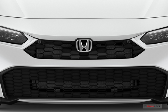 Honda Civic Hatchback Hybrid grille photo at Palo Alto in Anderson Honda