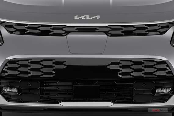Kia Niro EV grille photo at San Francisco in izmo Kia