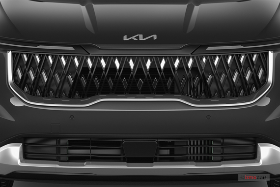 Kia Carnival MPV Hybrid grille photo at San Francisco in izmo Kia
