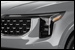 Kia Carnival MPV headlight photo at San Francisco in izmo Kia